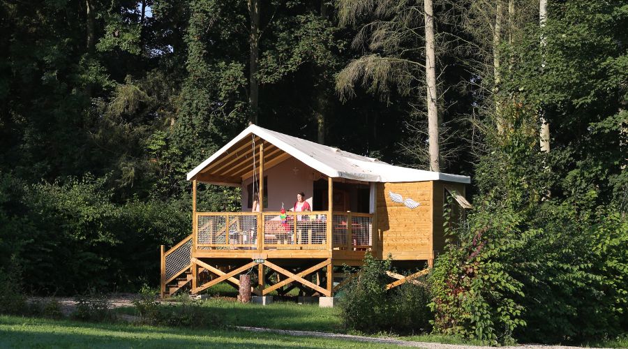 Installer son Mobil-Home dans un Terrain de Camping - Parcelle de Mobil-Home en Baie de Somme - Camping LE CLOS CACHELEUX, Ecolodge