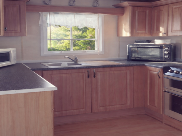 Achat de mobil-home en Baie de Somme - Vente de mobil-home en Baie de Somme - SAMSON LOISIRS, Mobil home-Abi Ashbourne- cuisine