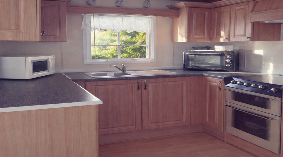 Achat de mobil-home en Baie de Somme - Vente de mobil-home en Baie de Somme - SAMSON LOISIRS, Mobil home-Abi Ashbourne- cuisine