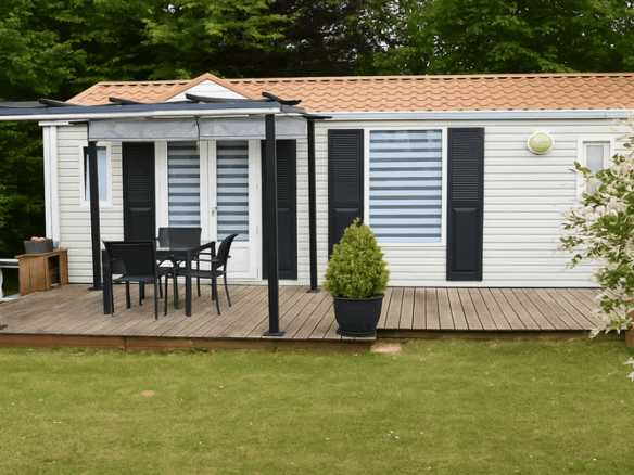 Achat de mobil-home en Baie de Somme - Vente de mobil-home en Baie de Somme - SAMSON LOISIRS, Mobil home-Louisiane-flores