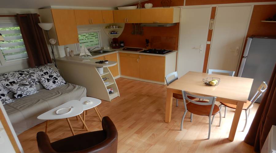 Achat de mobil-home en Baie de Somme - Vente de mobil-home en Baie de Somme - SAMSON LOISIRS, Mobil home-Louisiane-flores1